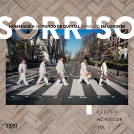 SORRISO MAROTO - SORRISO EU GOSTO NO PAGODE VOL. 3 (LP) - HOMENAGEM AO FUNDO DE QUINTAL (GRAVADO EM LONDRES)
