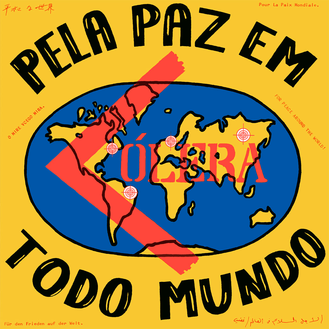 CÓLERA - PELA PAZ EM TODO MUNDO  (LP)