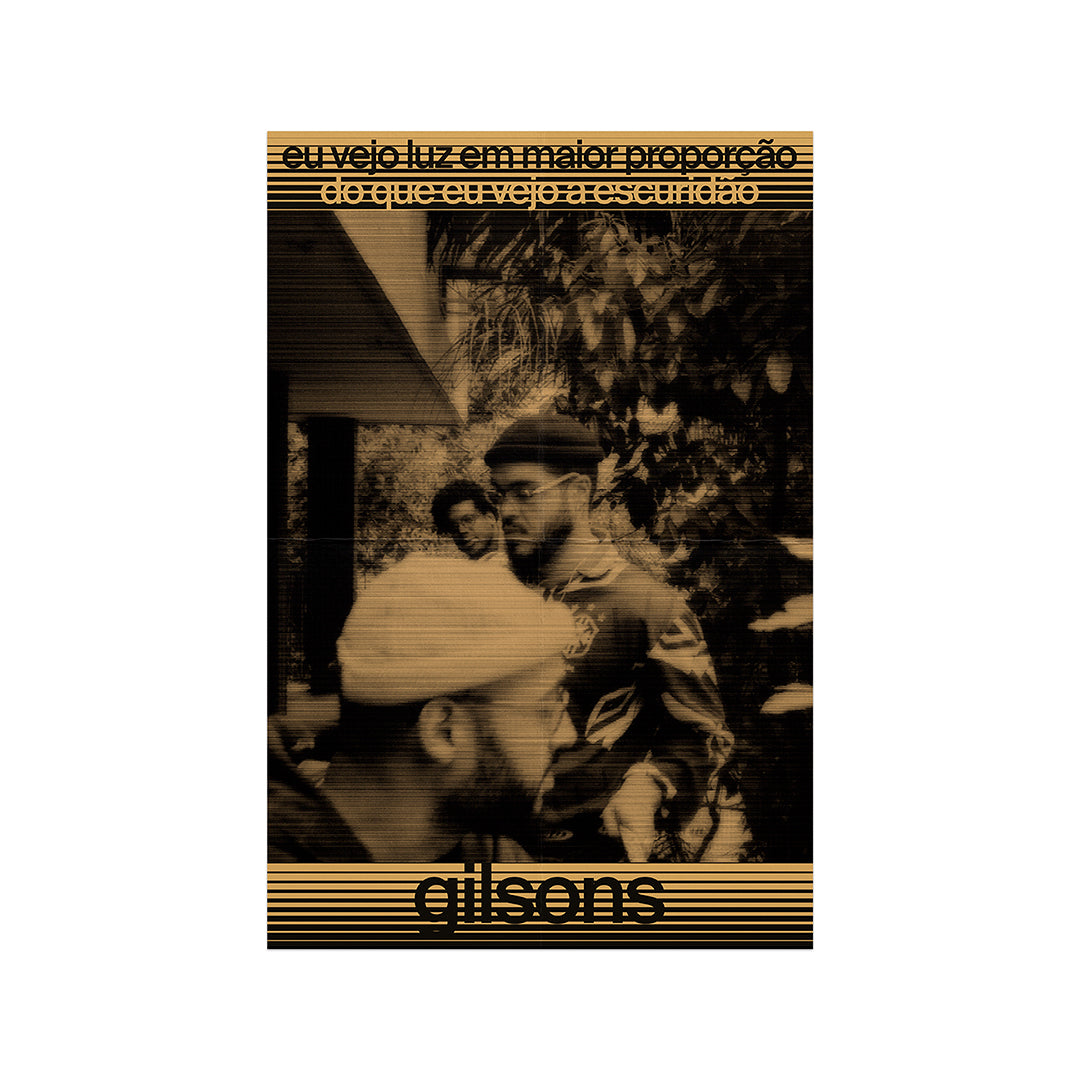 GILSONS - EU VEJO LUZ EM MAIOR PROPORÇÃO DO QUE EU VEJO A ESCURIDÃO (LP) ABRIL Mensal - Assinante