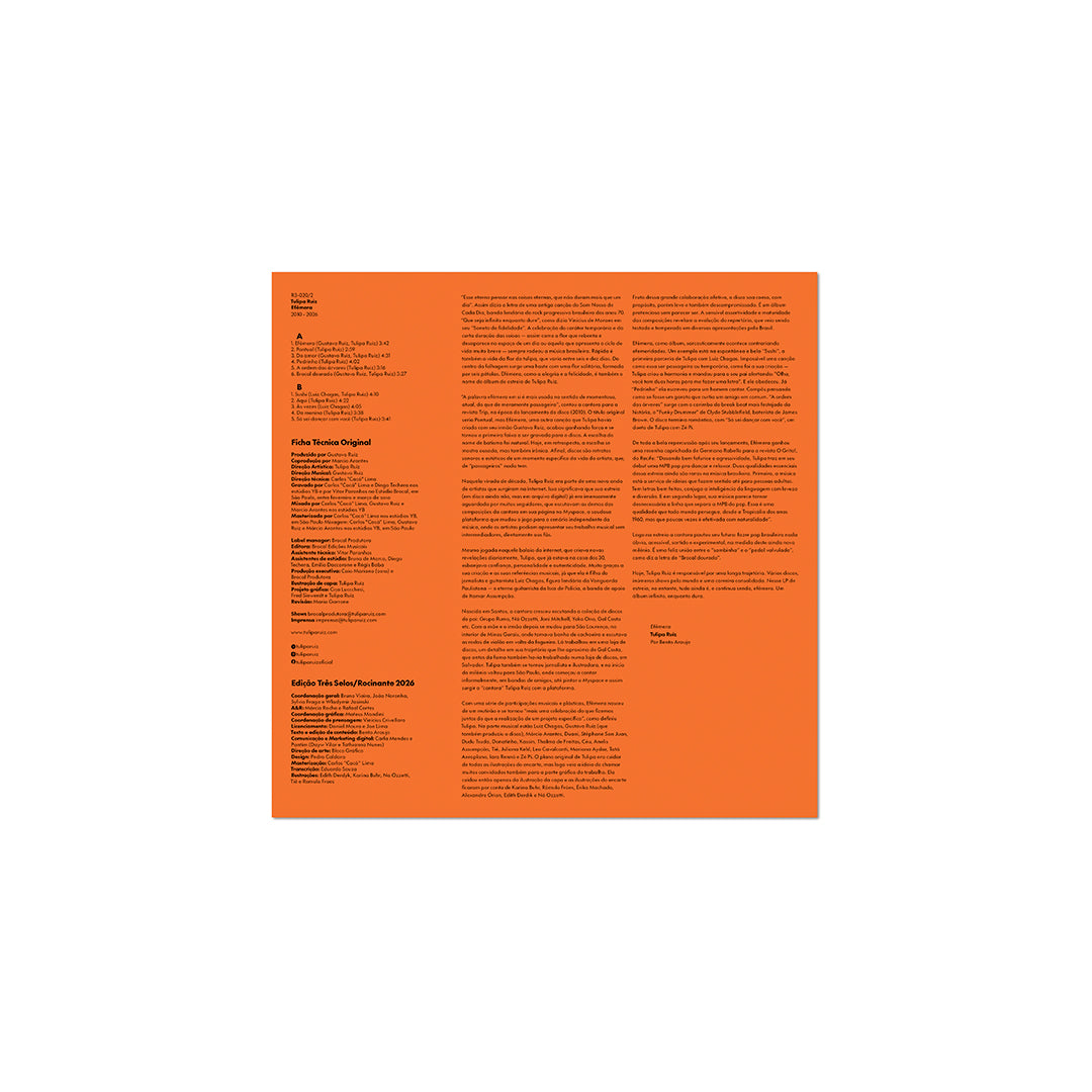 TULIPA RUIZ - EFEMERA  (LP)