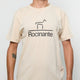 CAMISETA GRAVADORA ROCINANTE CREME