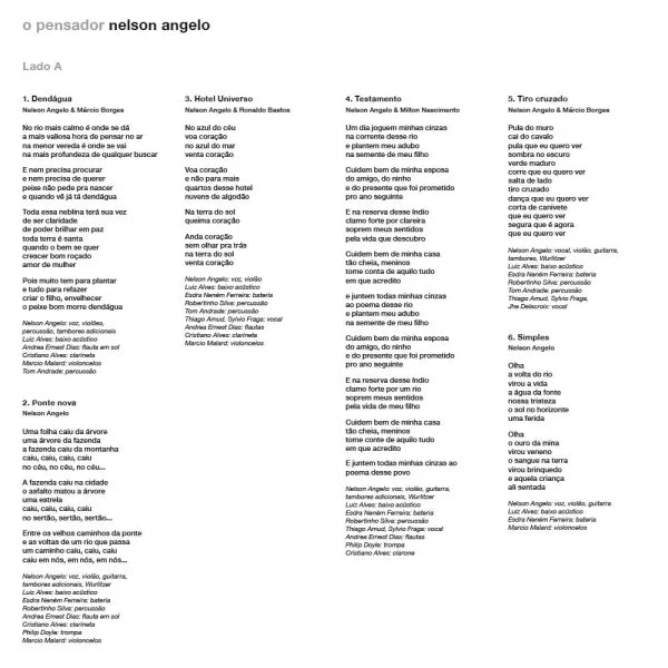 NELSON ANGELO - THINKER (LP)