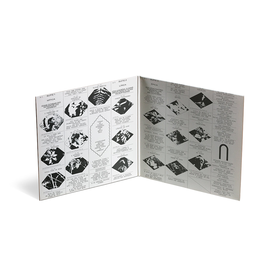 Capa gatefold aberta do álbum A Lira do Povo de Ayrton Montarroyos (disco de vinil), exibindo as artes internas.