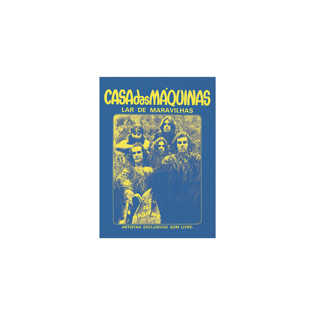Encarte do álbum Lar de Maravilhas de Casa das Máquinas (disco de vinil).