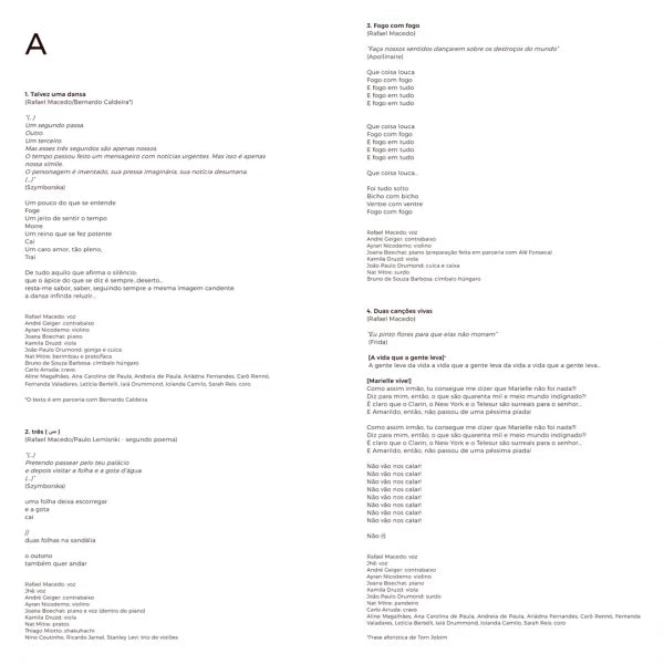RAFAEL MACEDO - MAYBE A DANCE (LP)