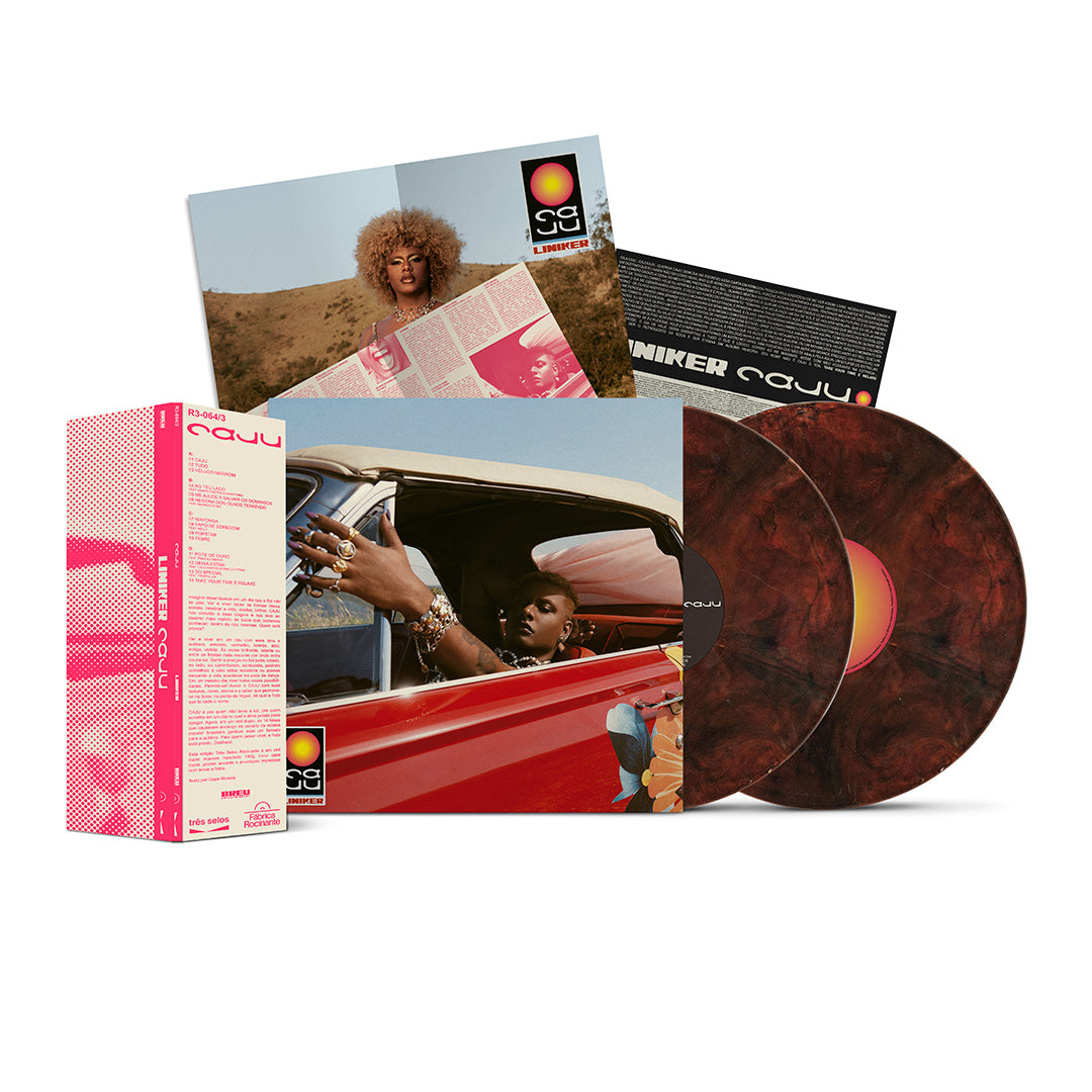 LINIKER - CAJU (2xLP MARROM MESCLADO)