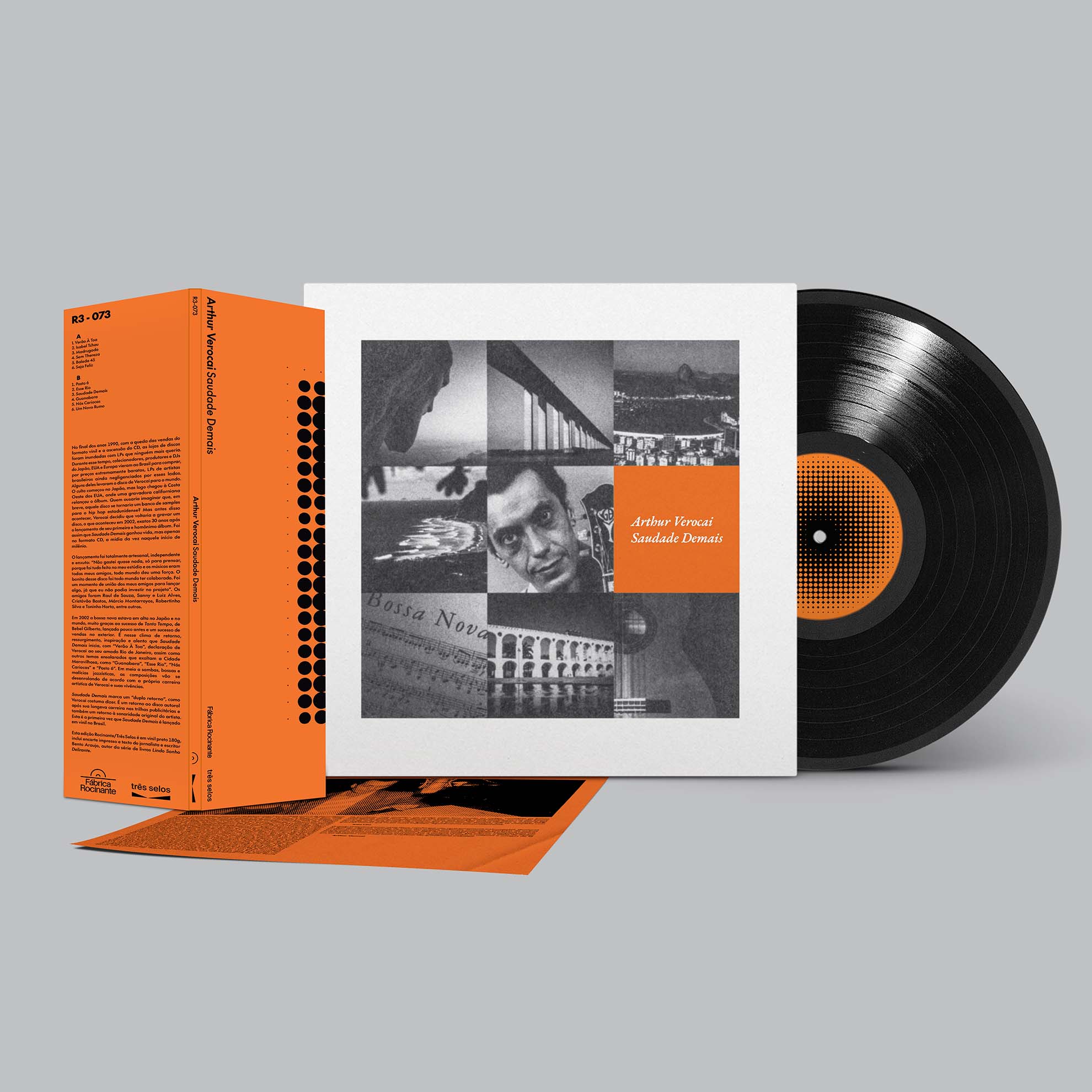 ARTHUR VEROCAI - SAUDADE DEMAIS (LP)