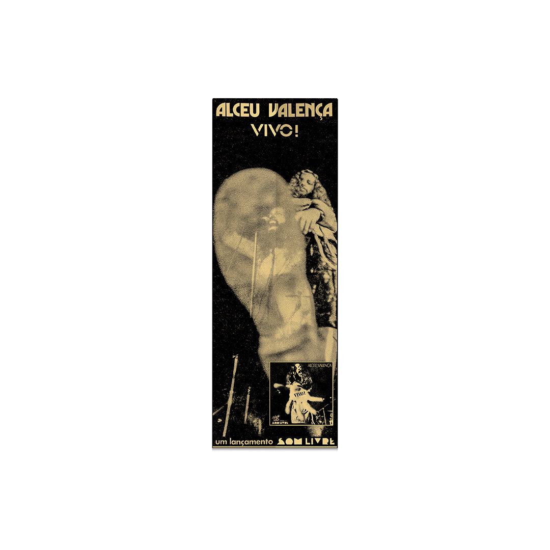 Poster exibindo arte do Alceu Valença - Vivo!