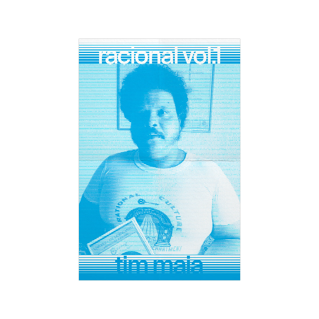 Pôster do álbum Racional Vol. 01 de Tim Maia (disco de vinil).